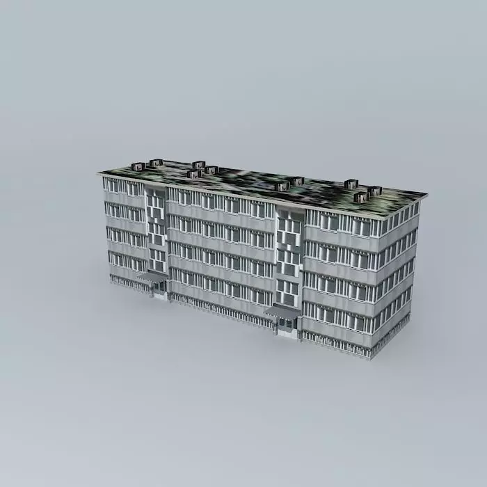 Caprag building Free 3D model_0