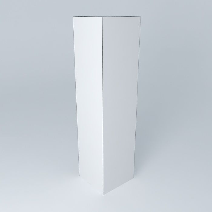 Metal Locker 3D model_4