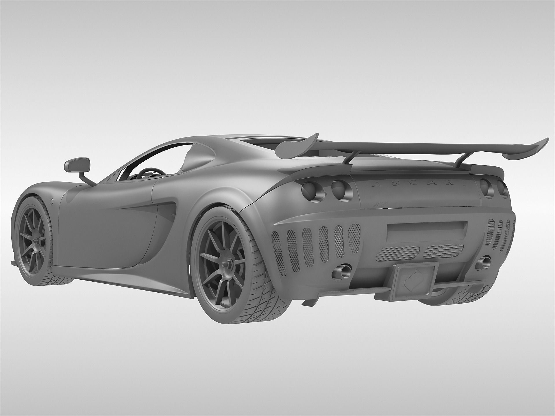 Ascari A10 3D model_7