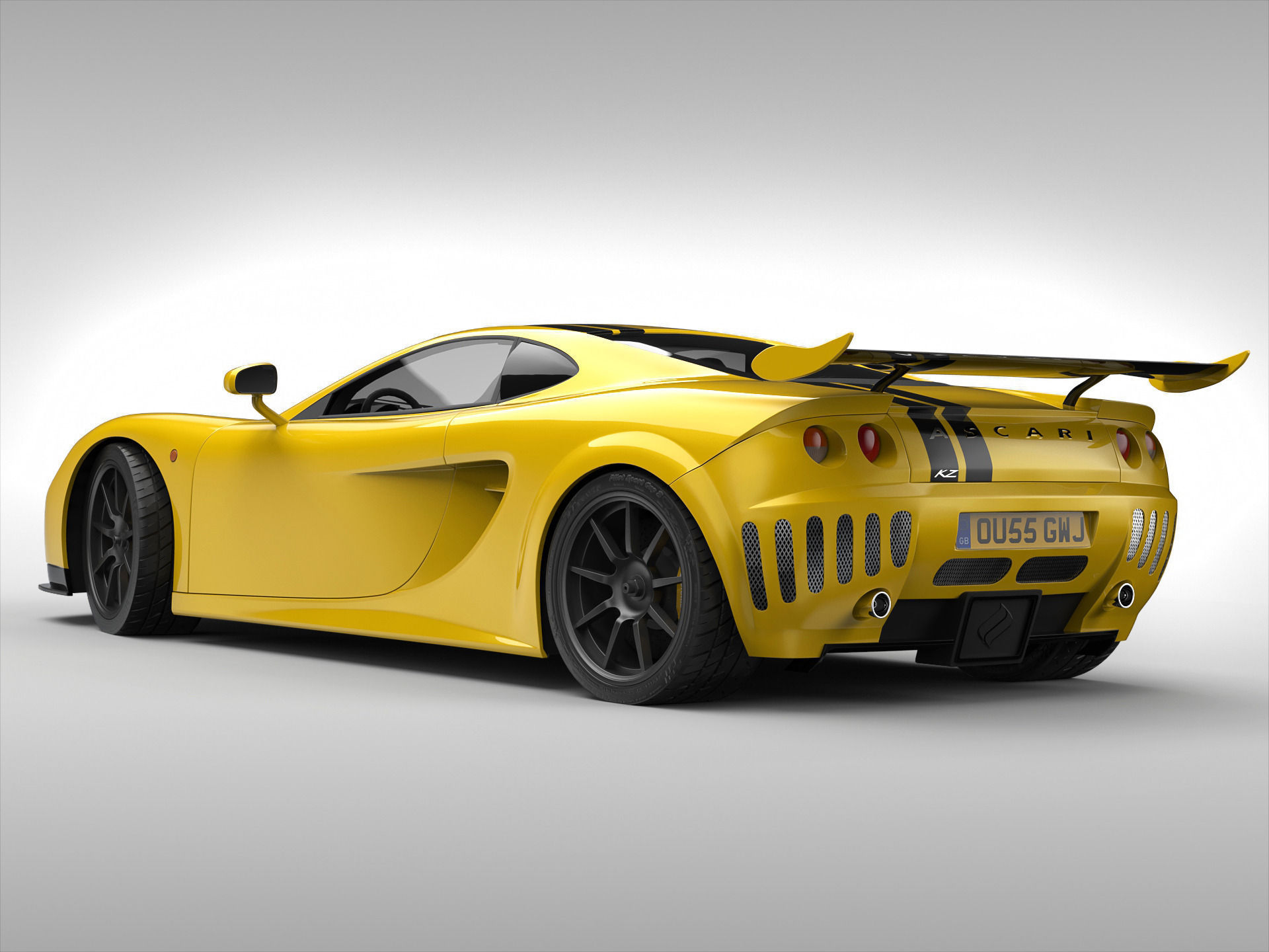 Ascari A10 3D model_1
