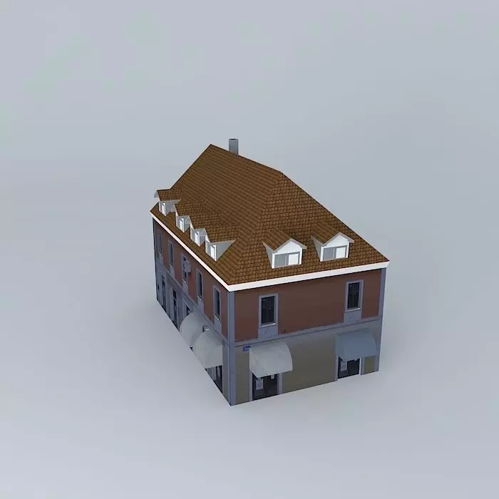 Vinkovci Angle Square And The Square Joseph Sokacevica Free 3D model