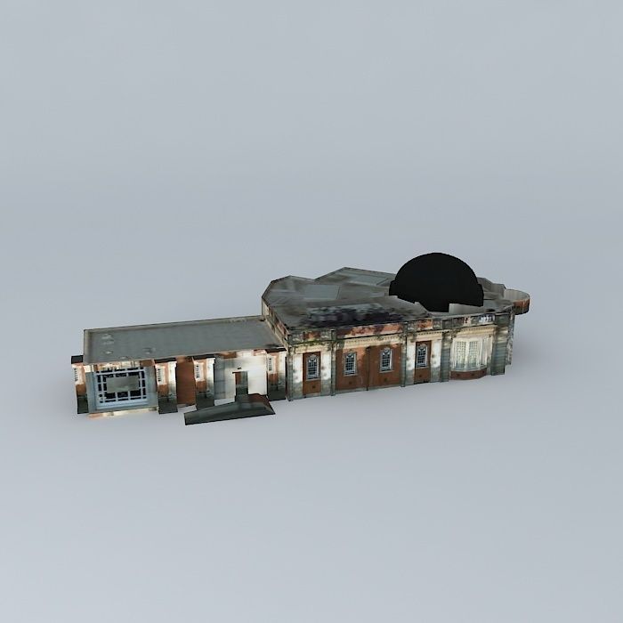 Chorlton Library  WORK IN PROGRESS 3D model_2