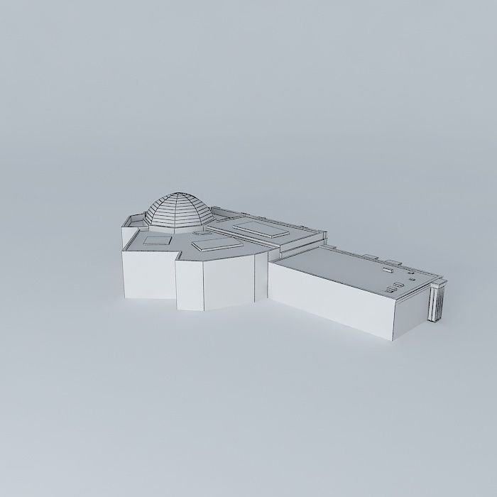 Chorlton Library  WORK IN PROGRESS 3D model_3