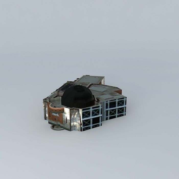 Chorlton Library  WORK IN PROGRESS 3D model_1