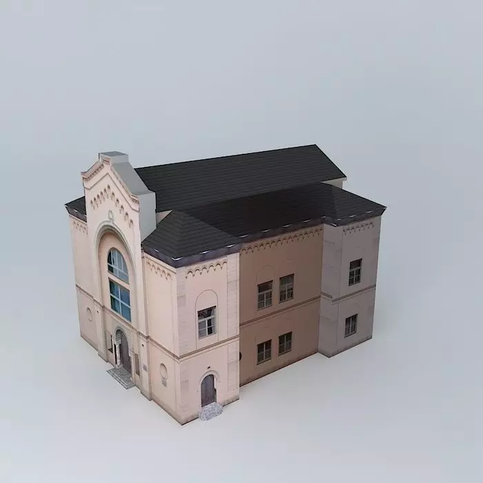 Music Schoool Fran Lhotha SIsak Free 3D model