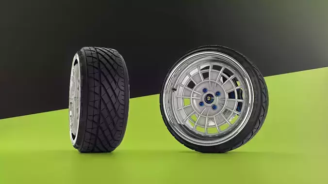 Mugen NR10R 18in JDM rare rim - RIM ONLY - 3D model