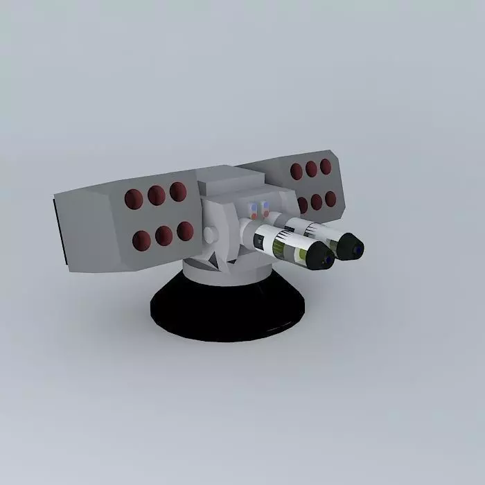 LRT10 Dingo Laser rocket launcher Free 3D model
