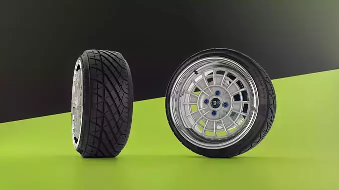 Mugen NR10R 17in JDM rare rim - RIM ONLY - 3D model