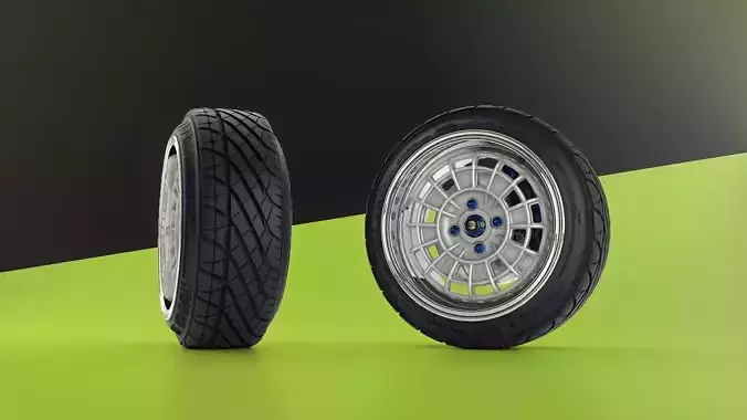 Mugen NR10R 16in JDM rare rim - RIM ONLY - 3D model