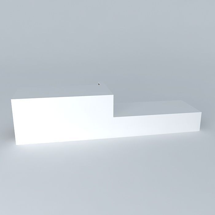 Silent Hill Abandoned corridor Door Segment 3D model_2