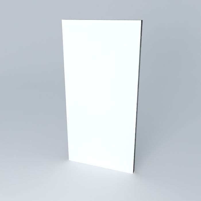 Metal Door Roller Shutter 3D model_1