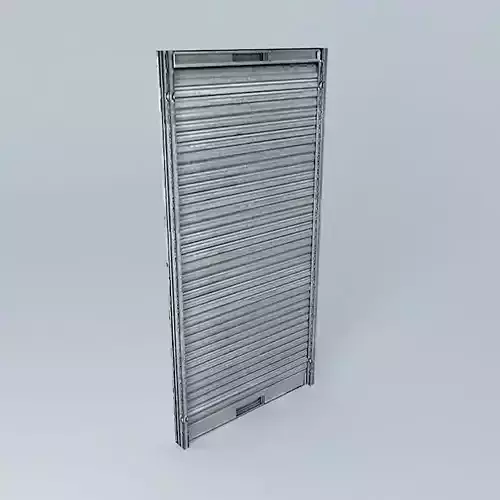 Metal Door Roller Shutter 3D model
