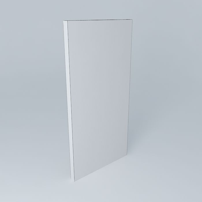 Metal Door Roller Shutter 3D model_4