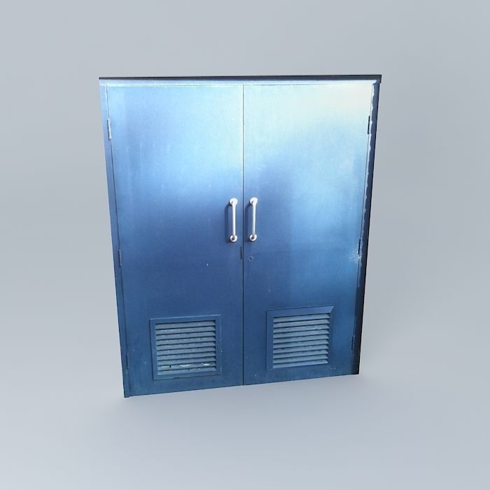 Solid Doors Free 3D model_2