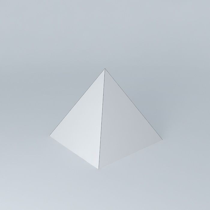 DarkBasic logo Pyramid 3D model_4