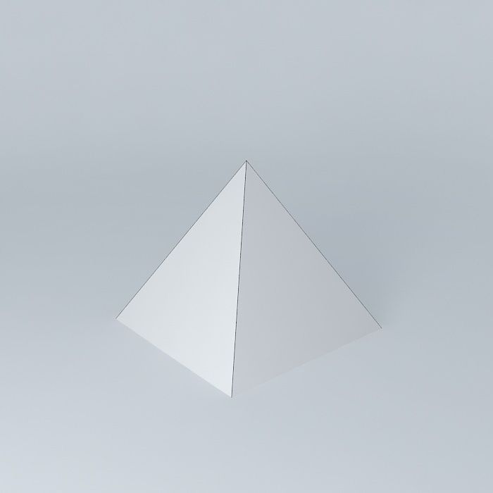 DarkBasic logo Pyramid 3D model_3