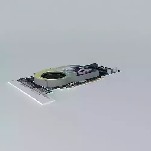 nVidia GeForce 6 Series Graphics Card 3D model