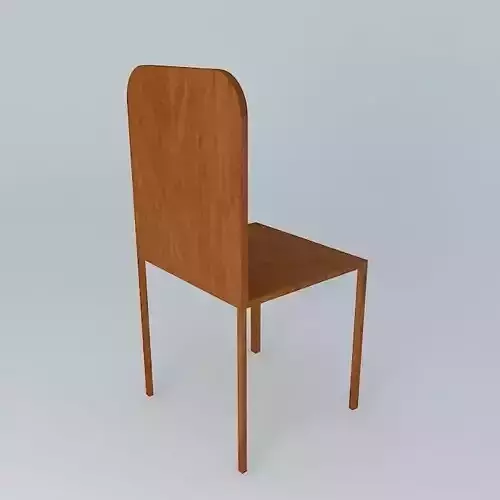 Plain Wooden Chair
