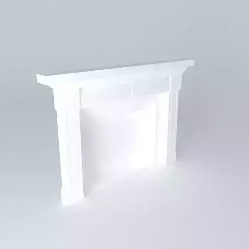 Dark Wood Fire Place