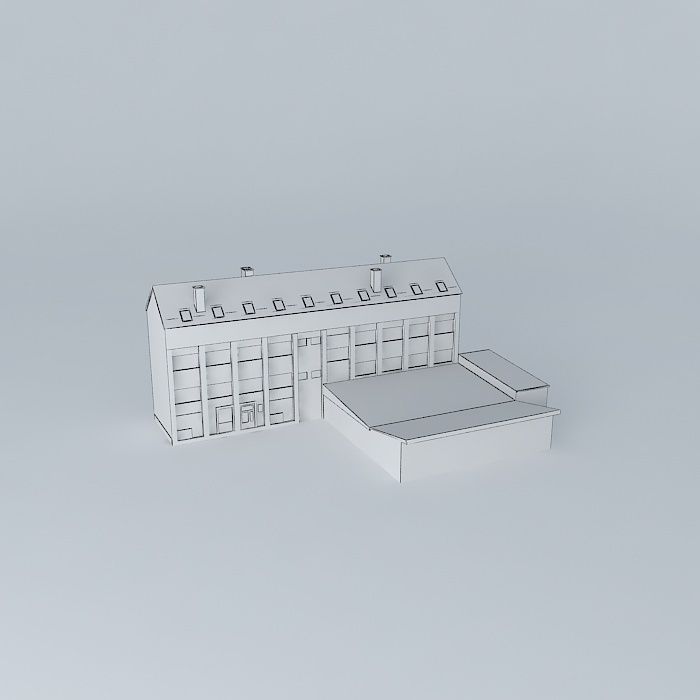 Auto Club Sisak Free 3D model_3