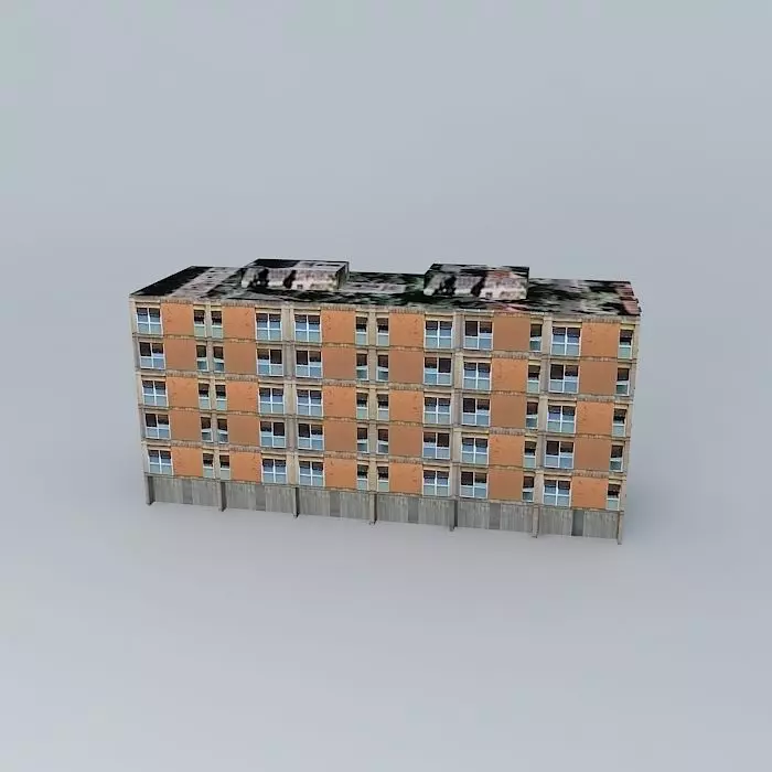 Caprag building 3 of 3 Free 3D model