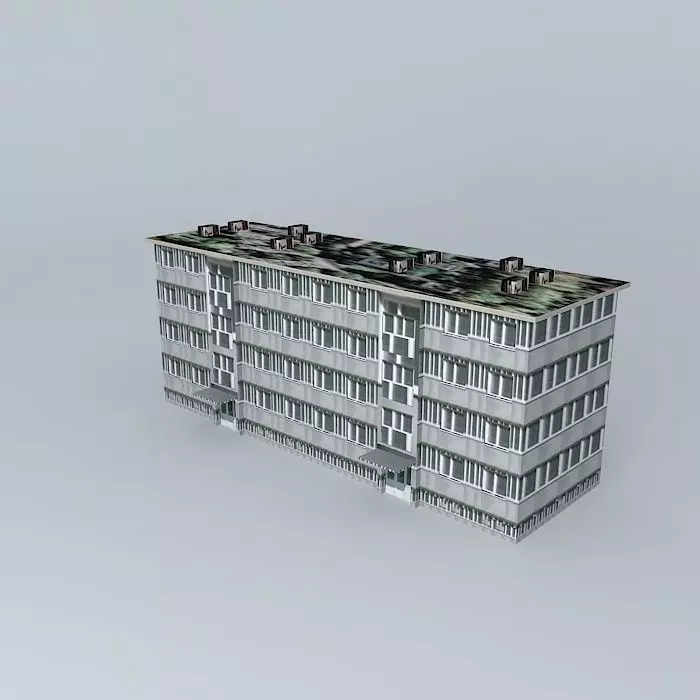 Caprag building Free 3D model_0