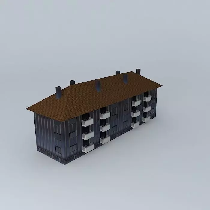 Caprag building Free 3D model_0