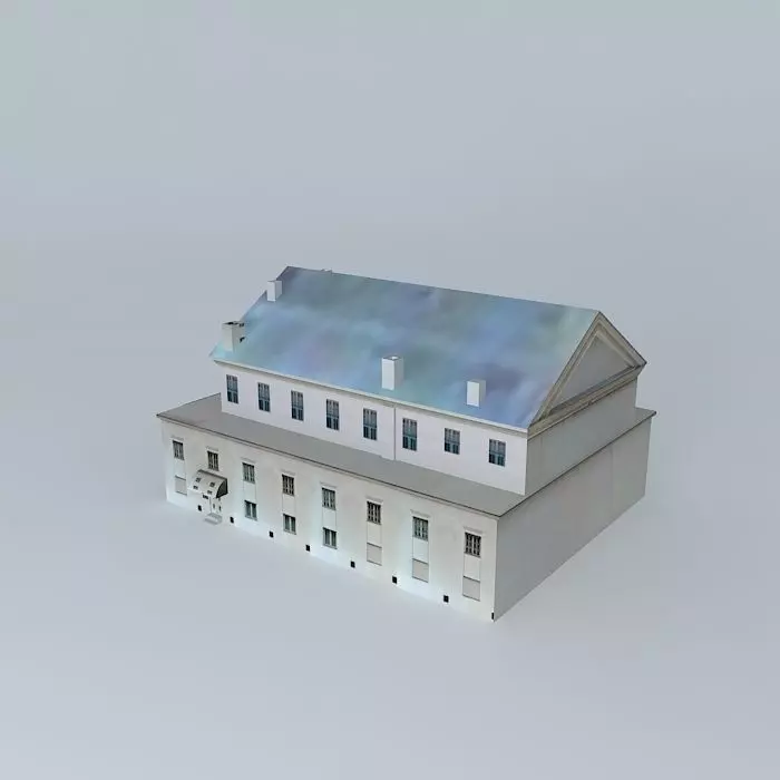 Croatian Dom Karlovac Free 3D model