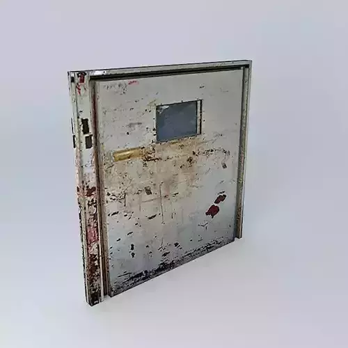 Resident Evil 4 Locked Metal Door