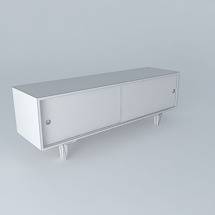 Hiroshima sideboard 3D model_3