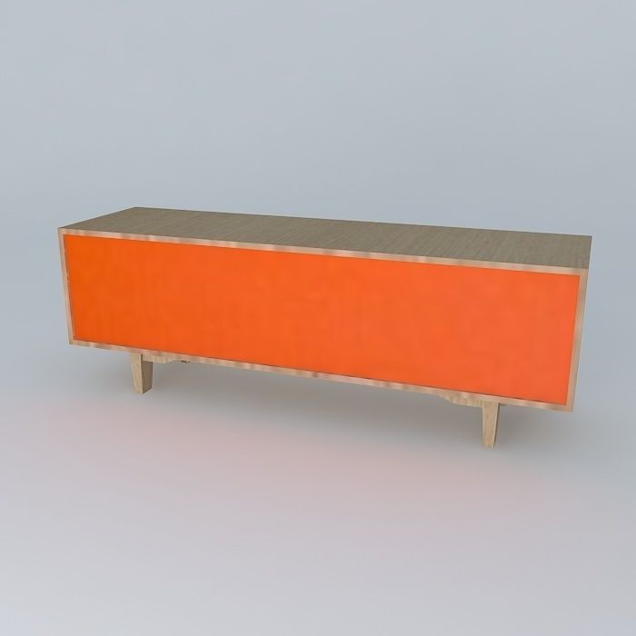 Hiroshima sideboard 3D model_1