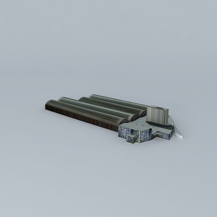 Manchester Piccadilly Train Station 3D model_1