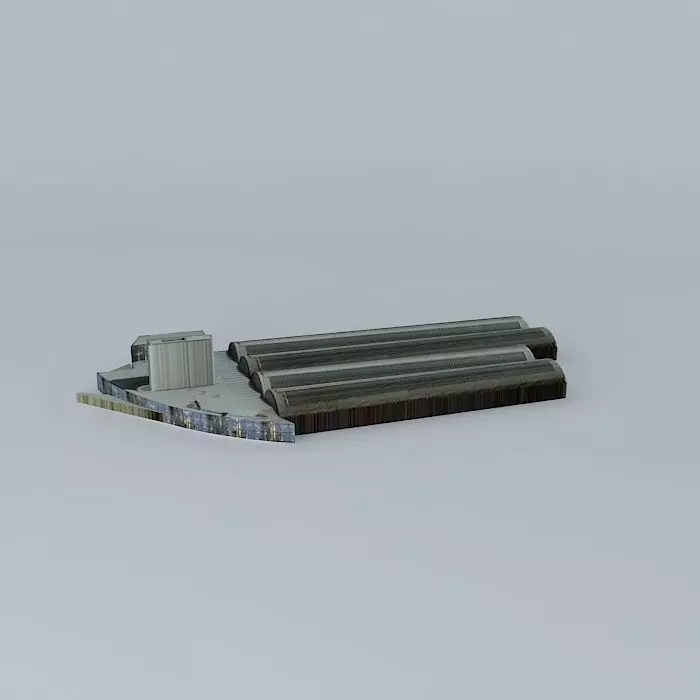 Manchester Piccadilly Train Station 3D model_0