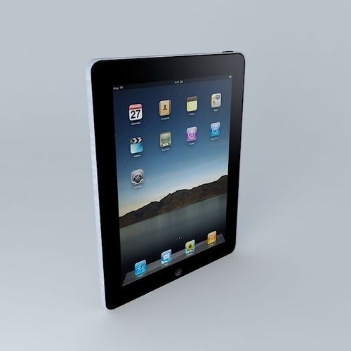 iPad free 3D Model .max .obj .3ds .fbx .stl .dae ...