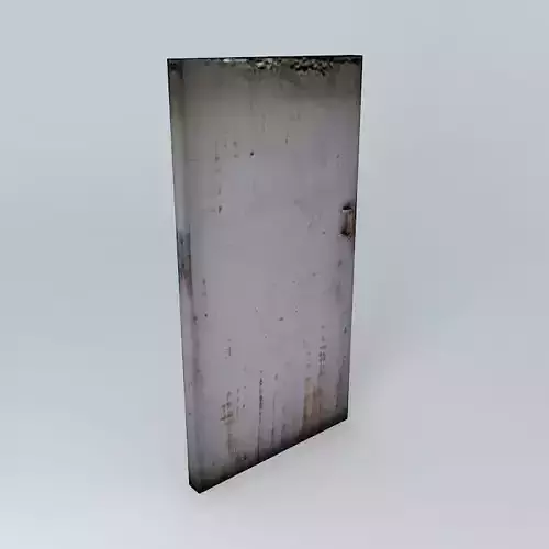 Resident Evil 4 Door Metal Door 7