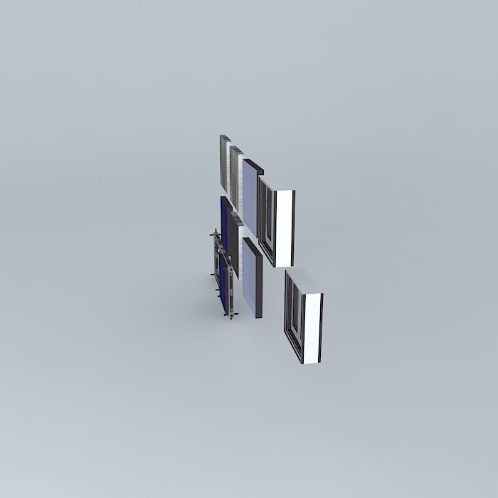 External Hull Segments using CS Computerized Scaffolding 3D model_2