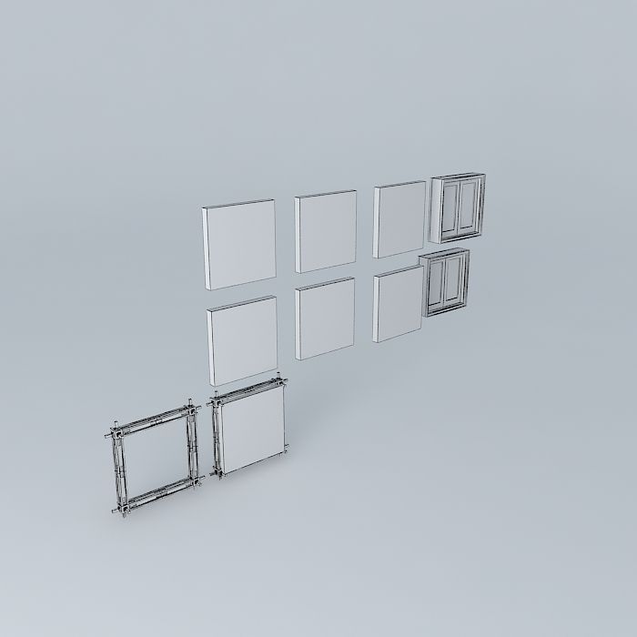 External Hull Segments using CS Computerized Scaffolding 3D model_3