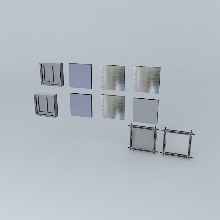 External Hull Segments using CS Computerized Scaffolding 3D model_1