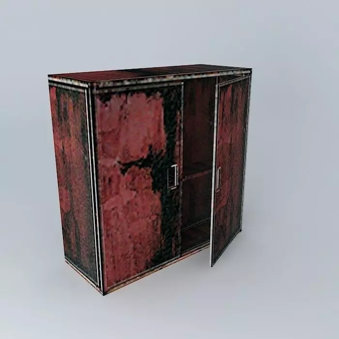 Resident Evil 4  Cupboard from the labs 3D model_0