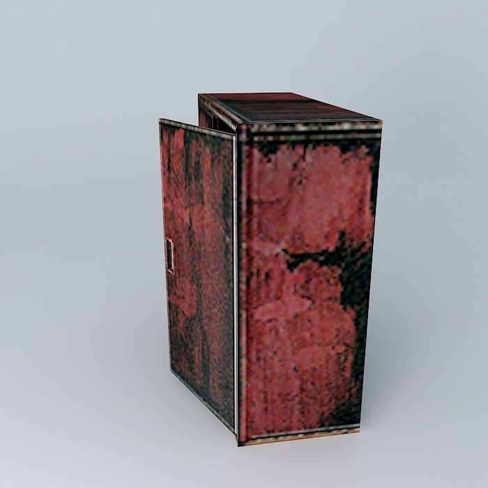 Resident Evil 4  Cupboard from the labs 3D model_2
