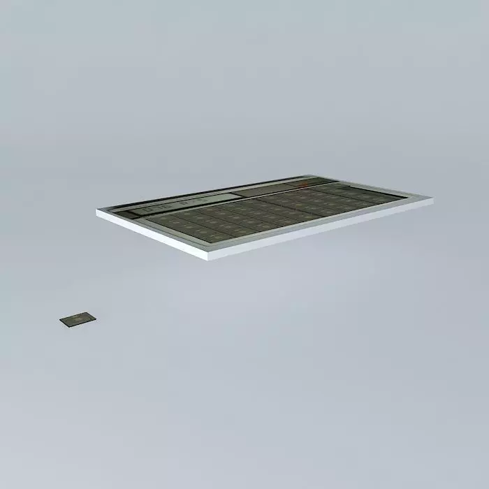 Texas Instruments TI 66 3D model_0