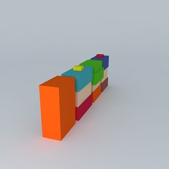 Digital South Park 3D model_1