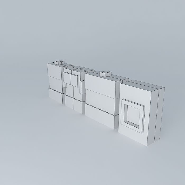 Digital South Park 3D model_4