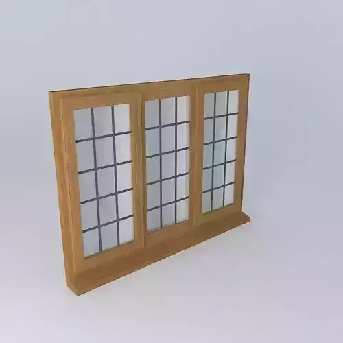 Wide triple window