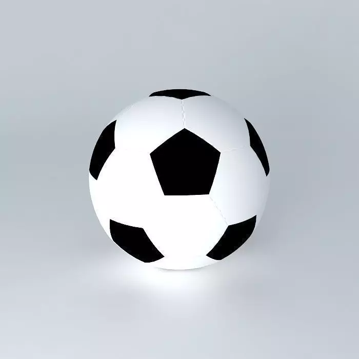 Football ball Free 3D model