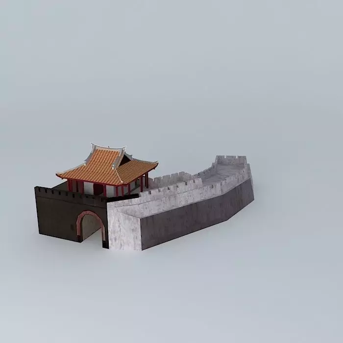 Penghu Magong Shun Cheng Gate Shungchengmen Penghu Taiwan Free 3D model