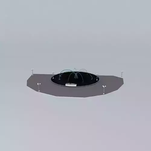 Entrance Fountain  SeaWorld San Antonio