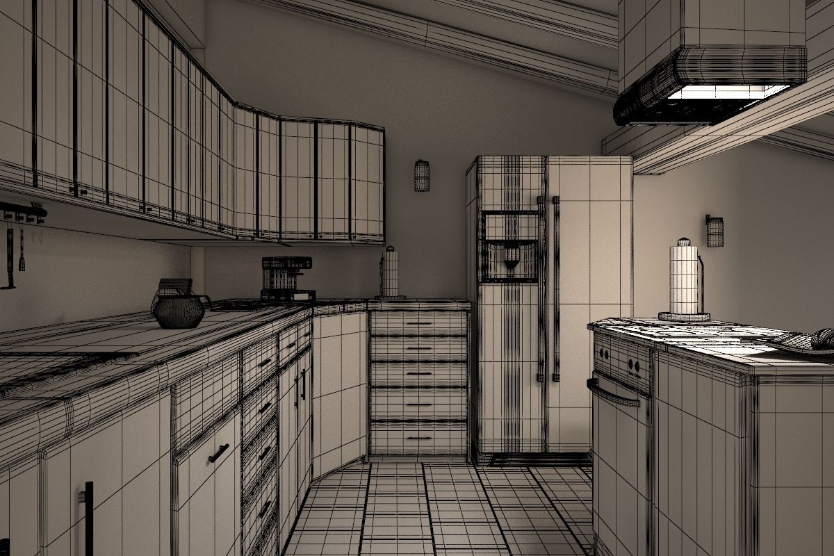 PR Attic 01 3D model_13