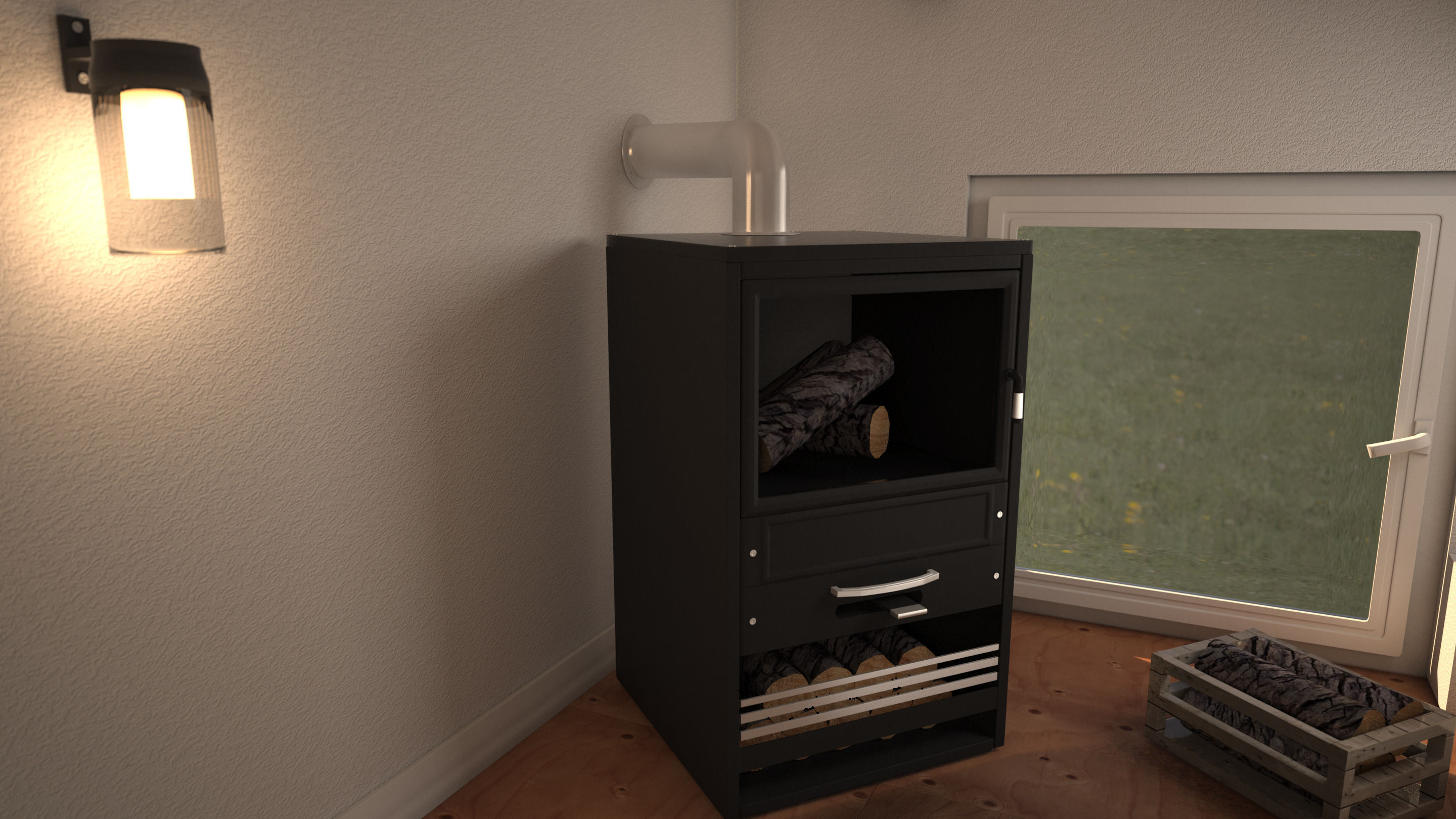 PR Attic 01 3D model_5