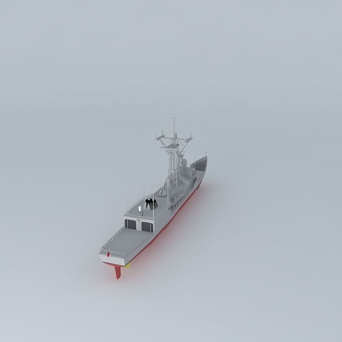 Cheng Kung class frigate ROCS FFG 1107 Free 3D model_1
